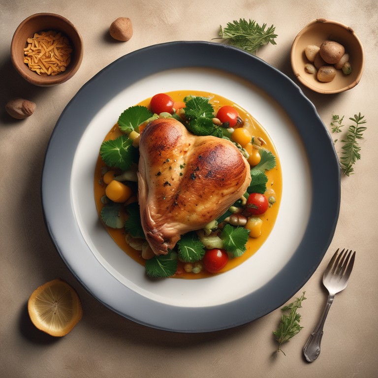 Peito de Frango ao Alho com Ervas