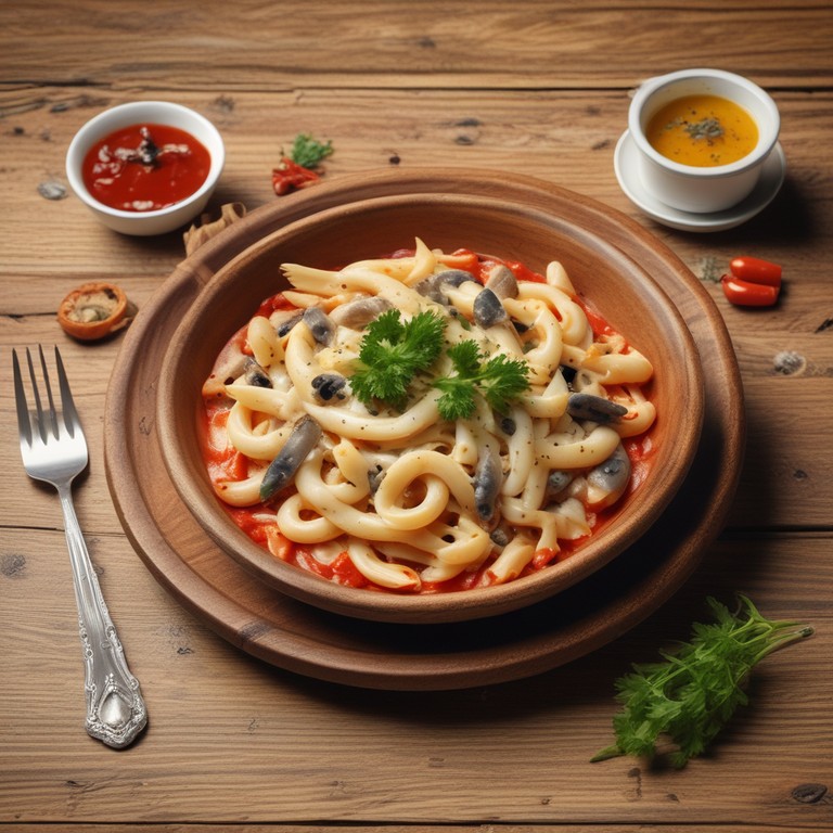 Pâtes Savoureuses aux Sardines et Sauce Crémeuse