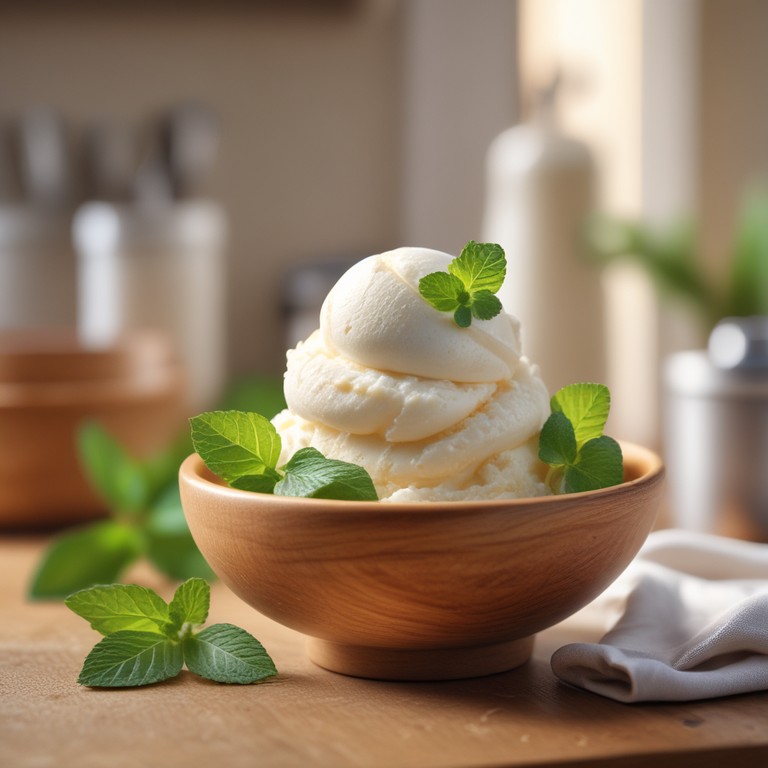 Glace Crémeuse à la Vanille