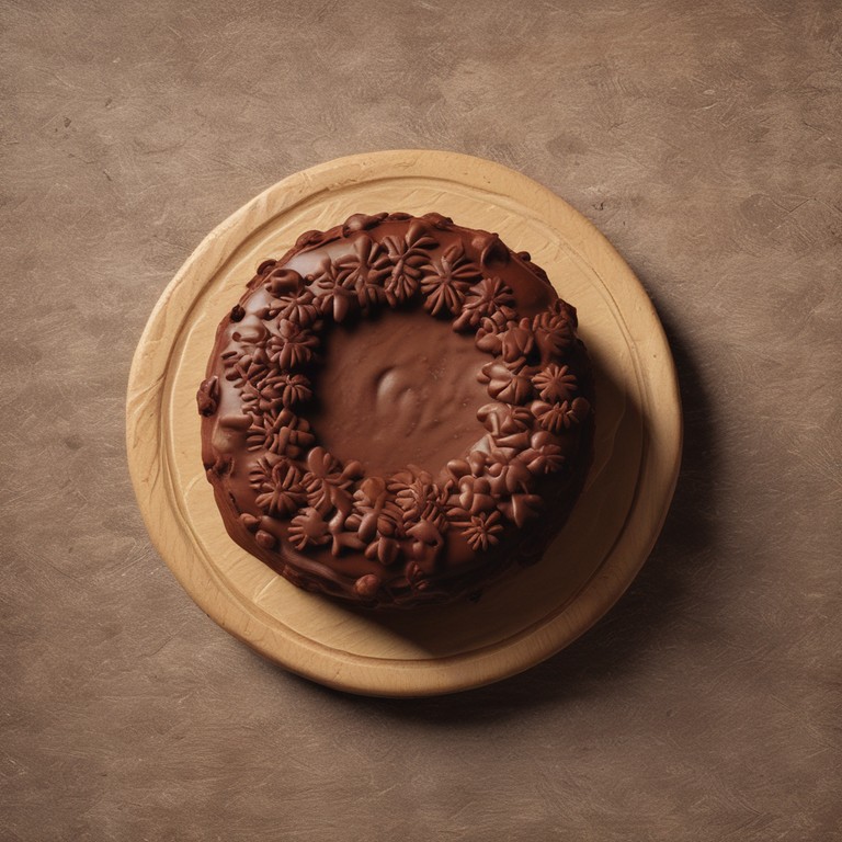 Bolo de Chocolate com Flocos de Milho e Manteiga de Amendoim