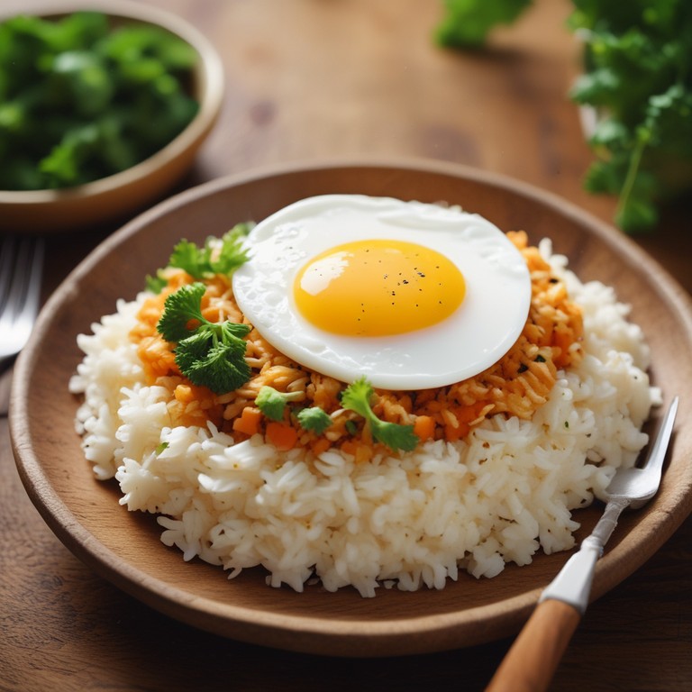 Arroz com Ovo Perfeito