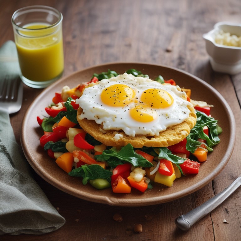 Идеальный Завтрак с Яйцами и Овощами