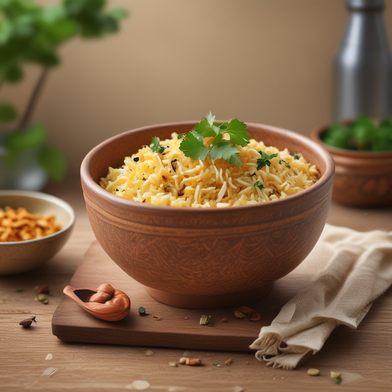 Creamy Milk Biryani Rice