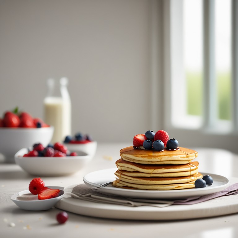 Sweet Rice Flour Pancakes