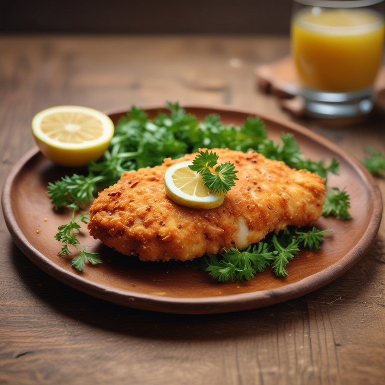 Frango Empanado Crocante com Ervas