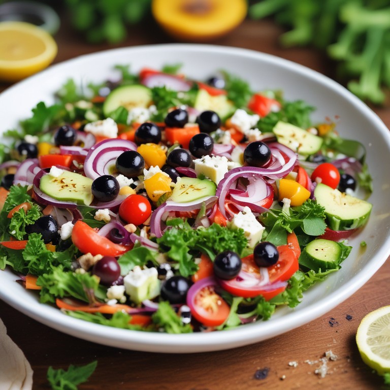 Salada Tropical Refrescante