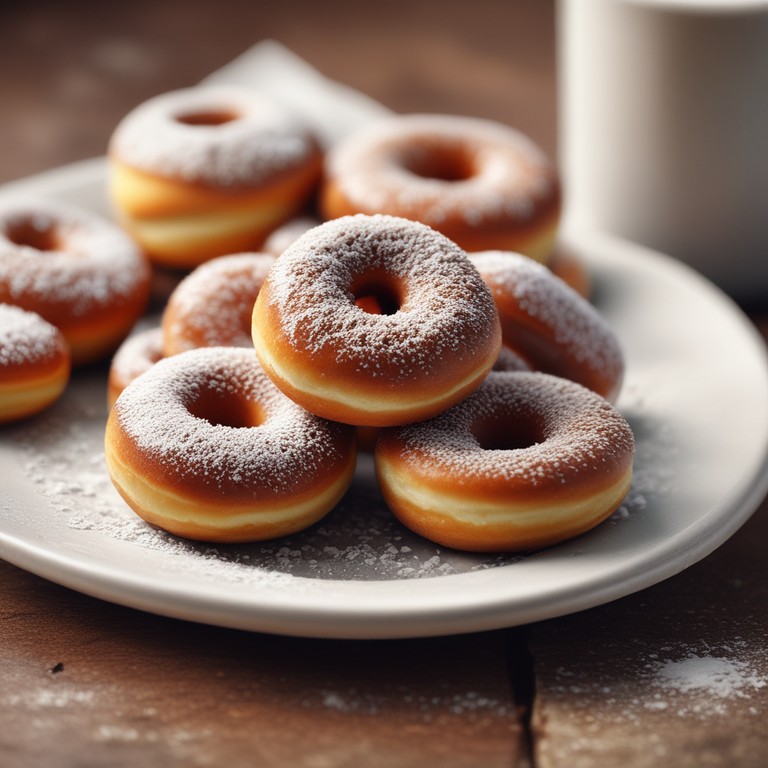 Mini Donuts Clássicos na Máquina de Donuts