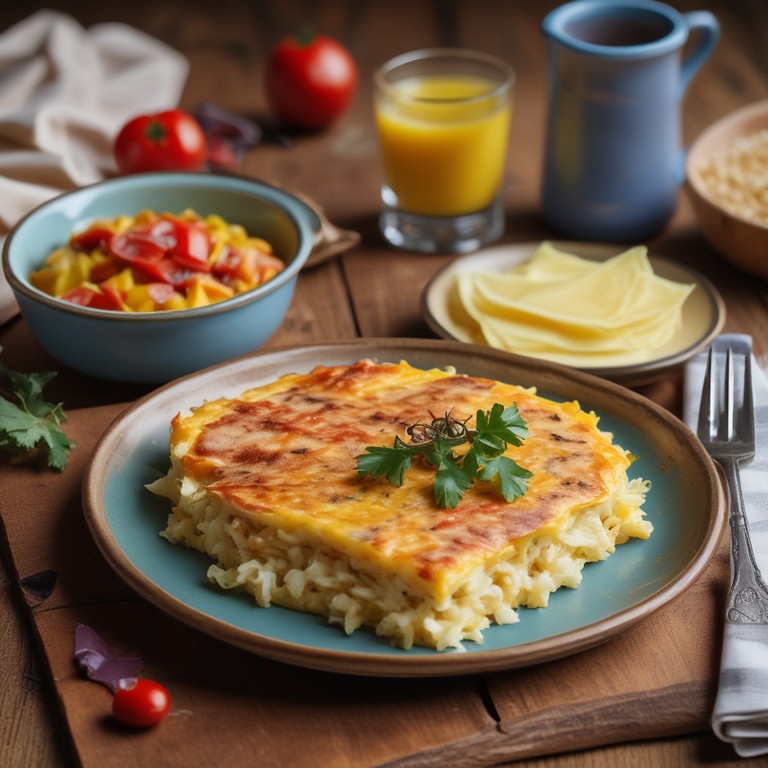 Tortilla de Patatas con Atún y Queso