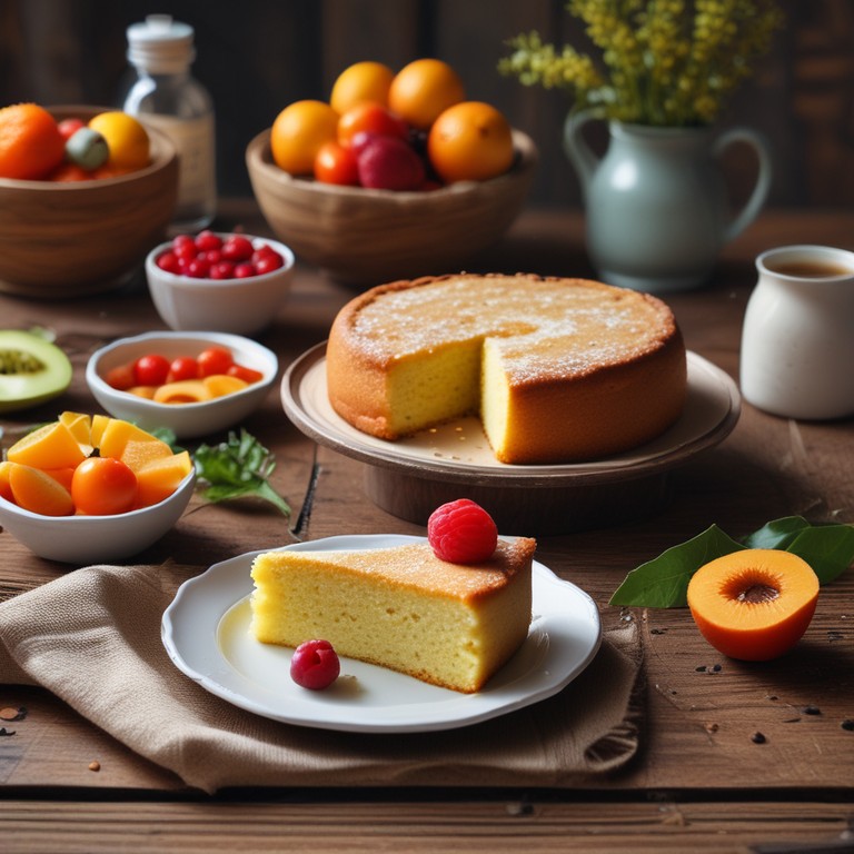 Bolo de Maizena Fofinho
