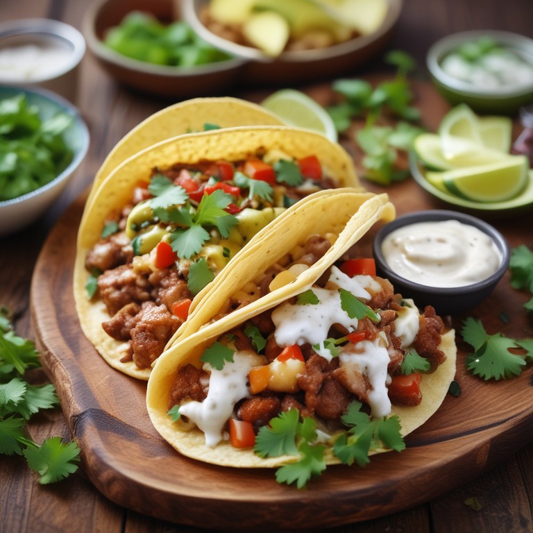 Tacos de Papa con Queso Ranchero y Jalapeño