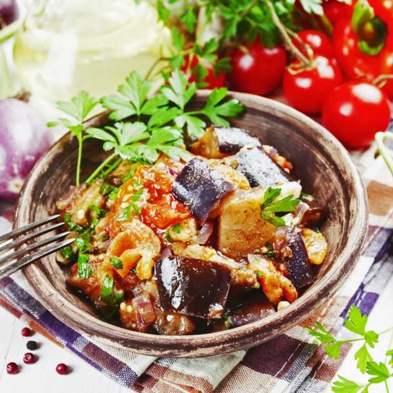 Aubergine aux épices