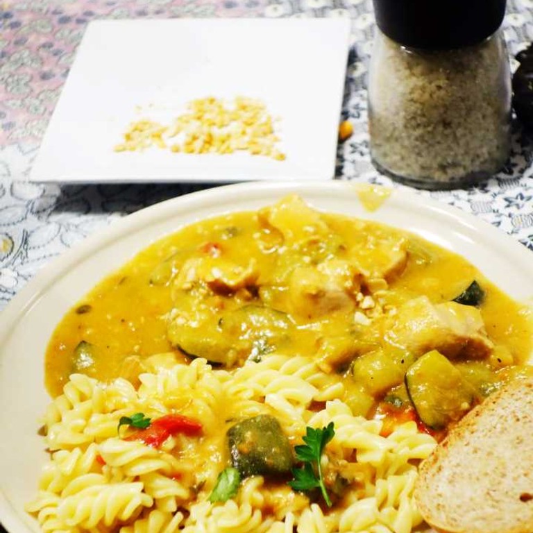 Blancs de poulet au satay (Cookeo)