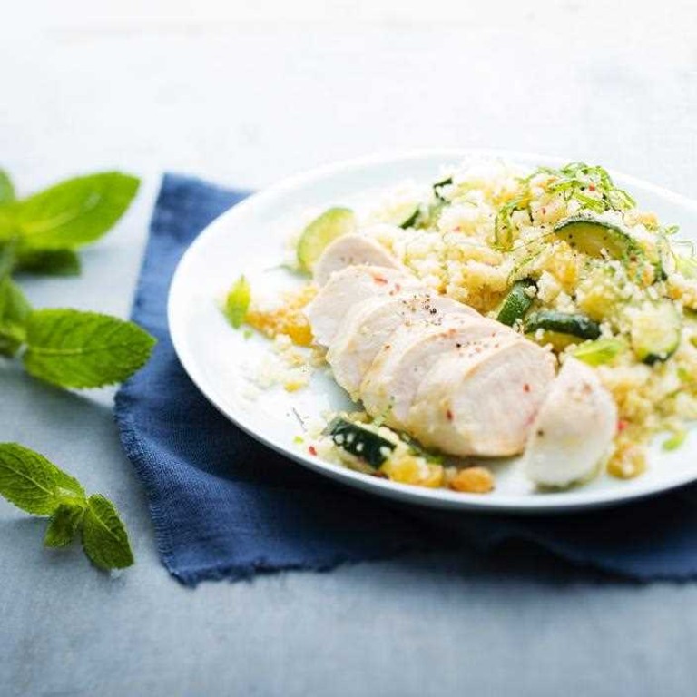 Blancs de poulet aux courgettes (Cookeo)