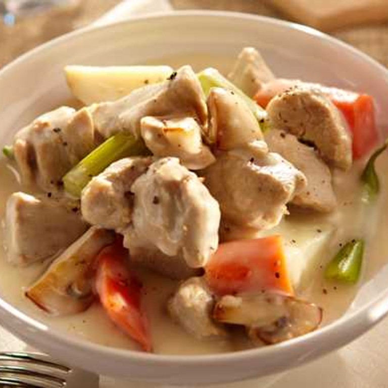 Blanquette de veau à la paysanne