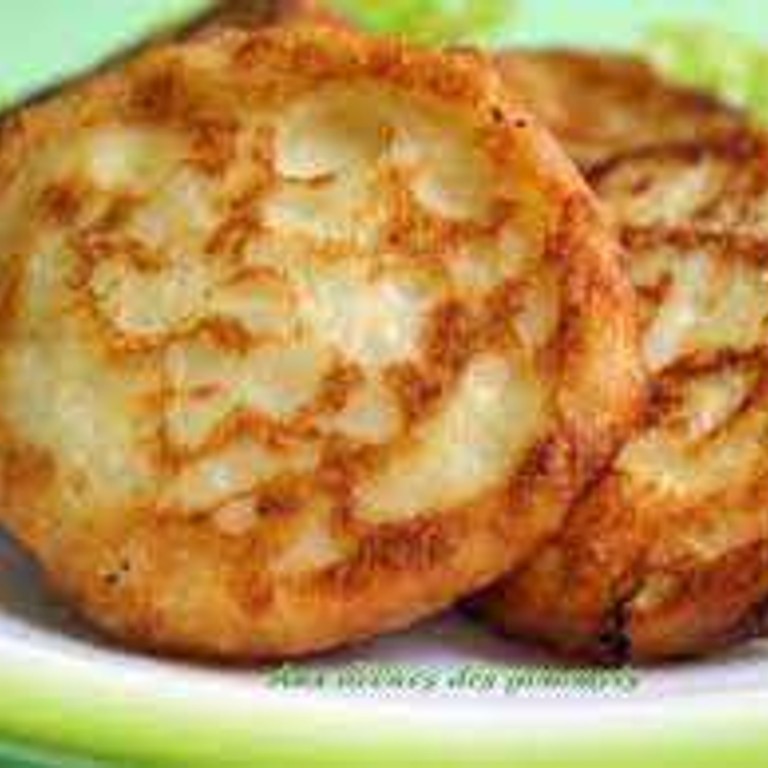 Blinis aux pommes de terre