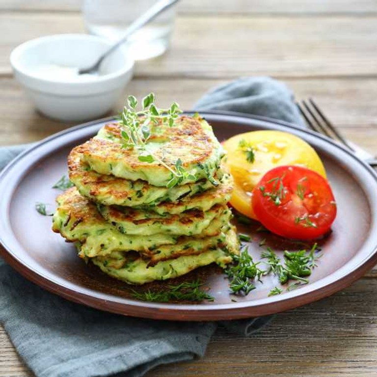 Blinis de courgettes