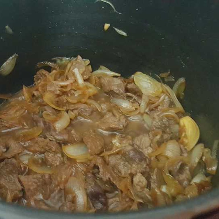 Boeuf aux oignons (Cookeo)