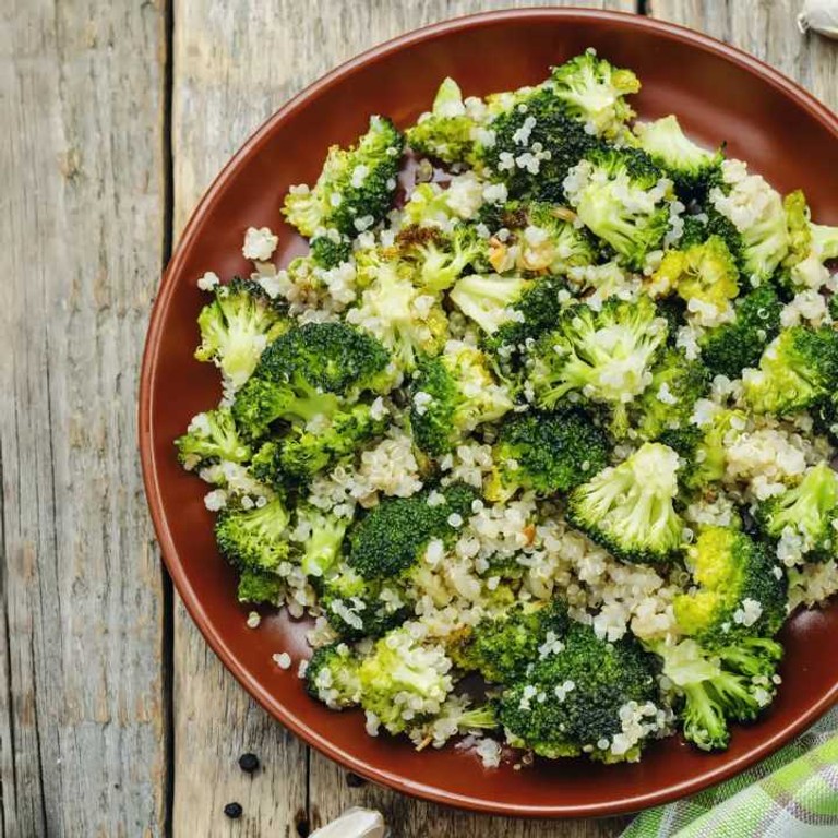 Brocolis au quinoa