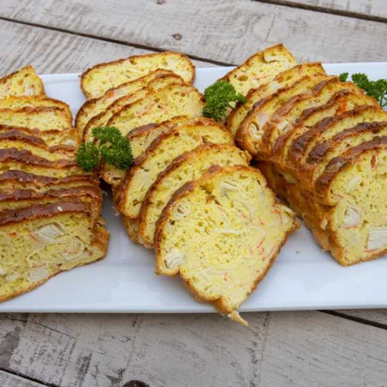 Cake au surimi et au gruyère