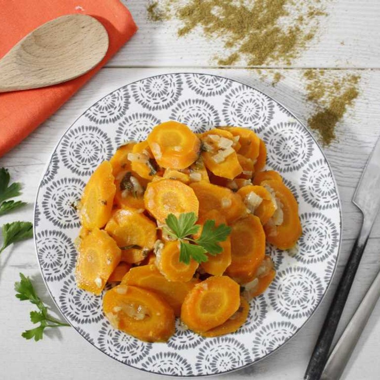 Carottes à l'ail et au cumin (Cookeo)