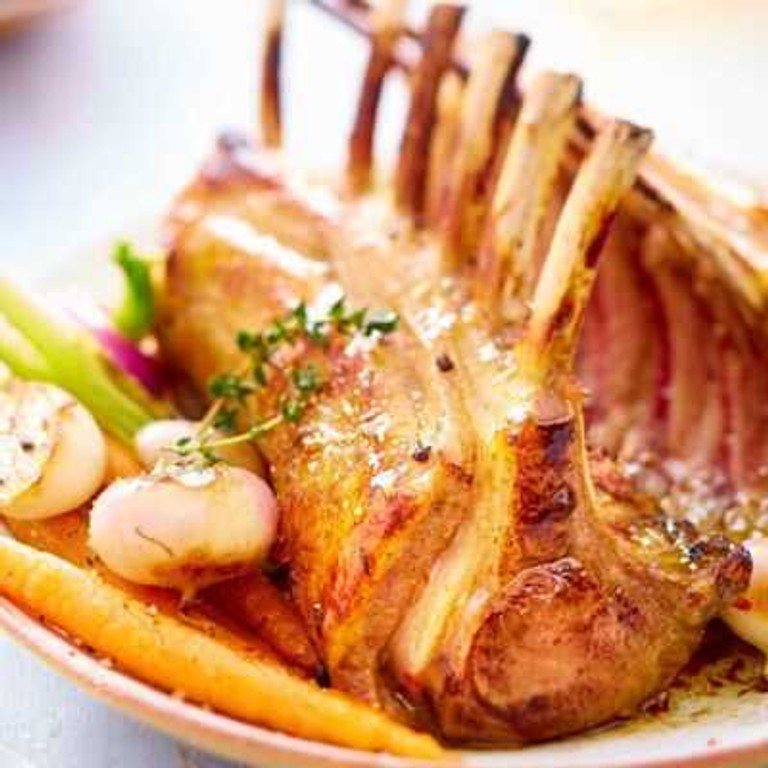 Carré d'agneau au miel