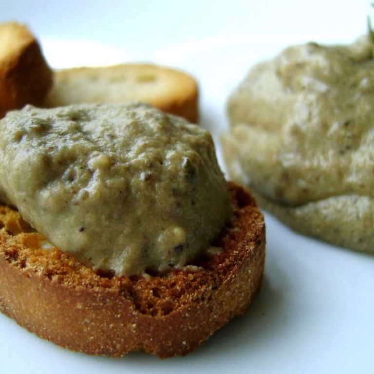 Caviar d'aubergine au chèvre