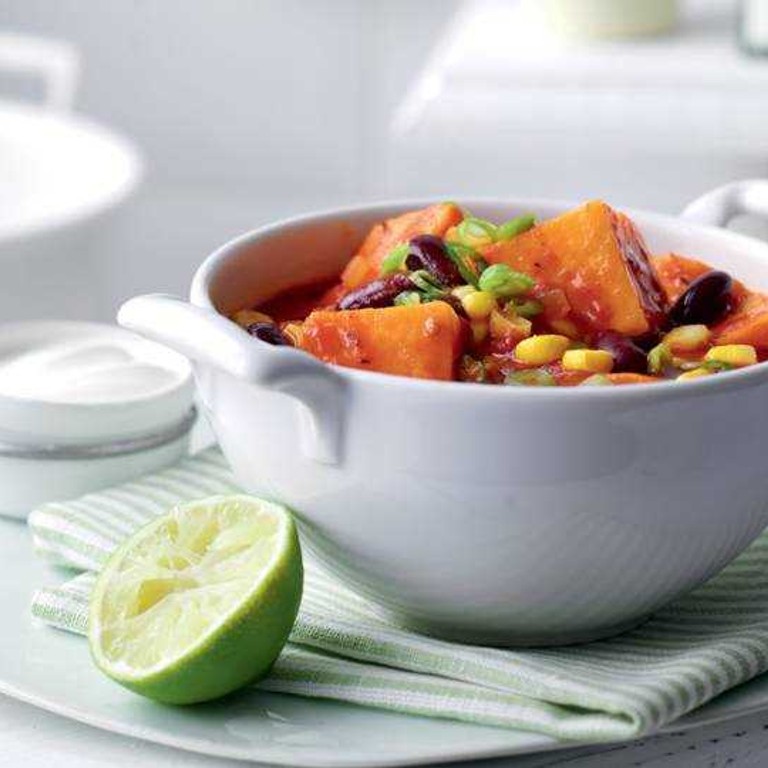Chili végétarien aux patates douces