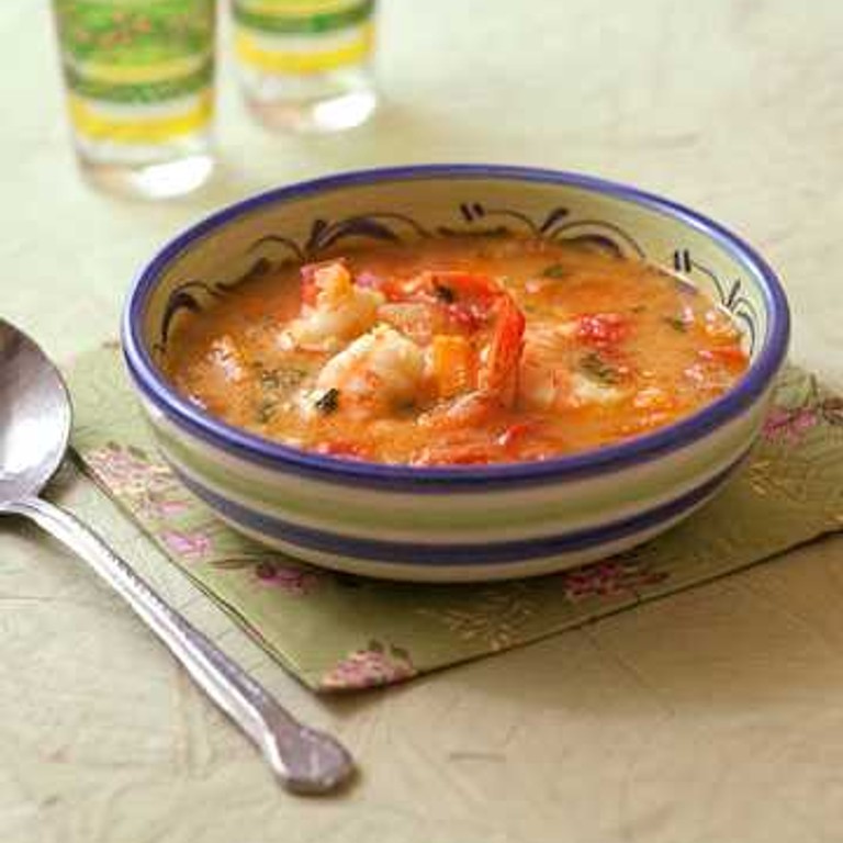 Chorba aux crevettes
