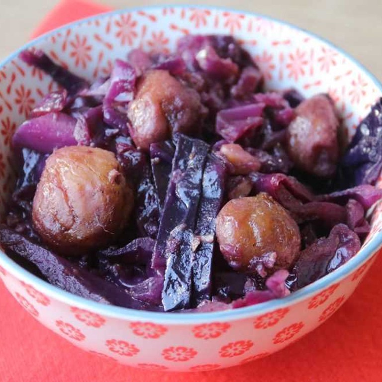Chou rouge aux marrons (Cookeo)
