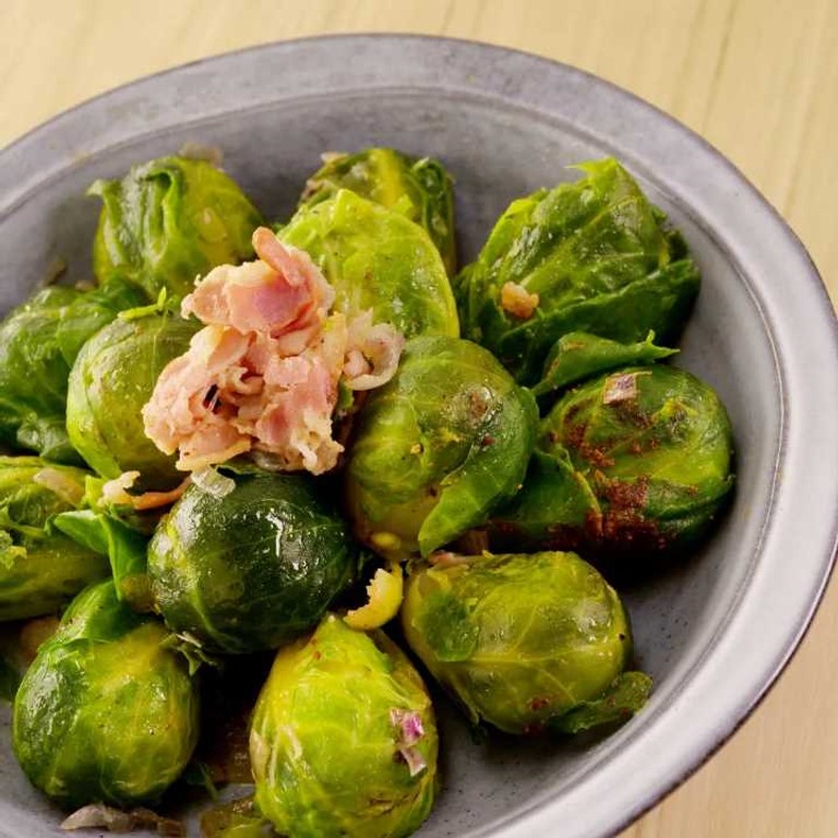 Choux de Bruxelles au lard