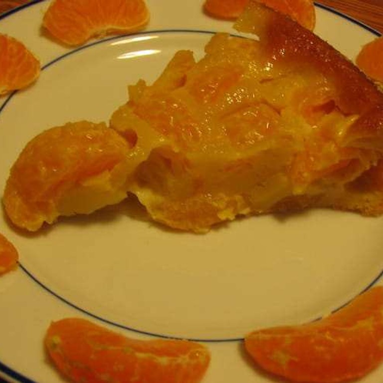 Clafoutis aux clémentines
