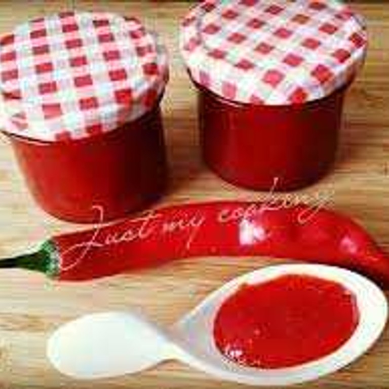 Confiture de piments rouges (Magimix)