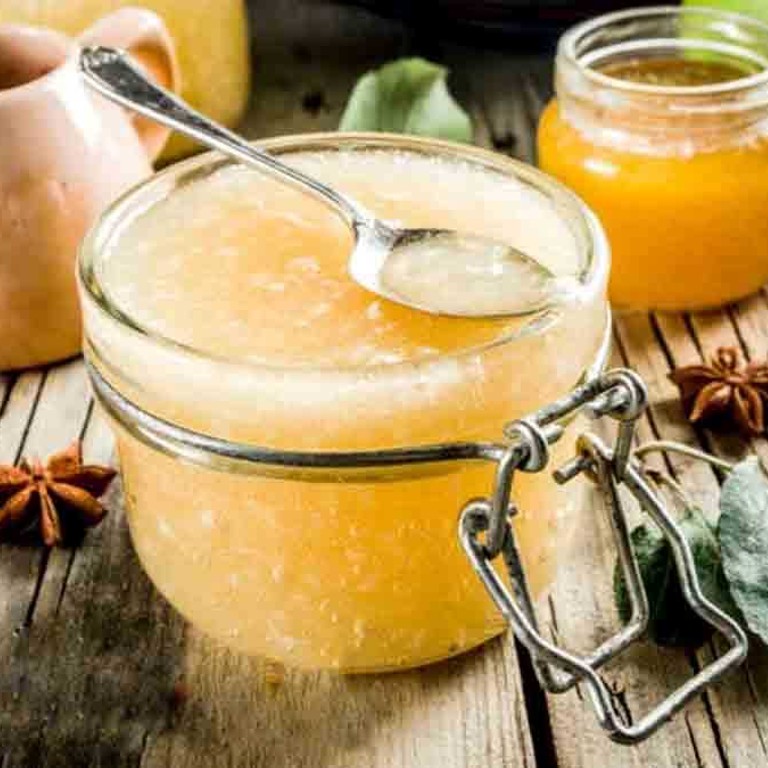 Confiture de pommes sans sucre 