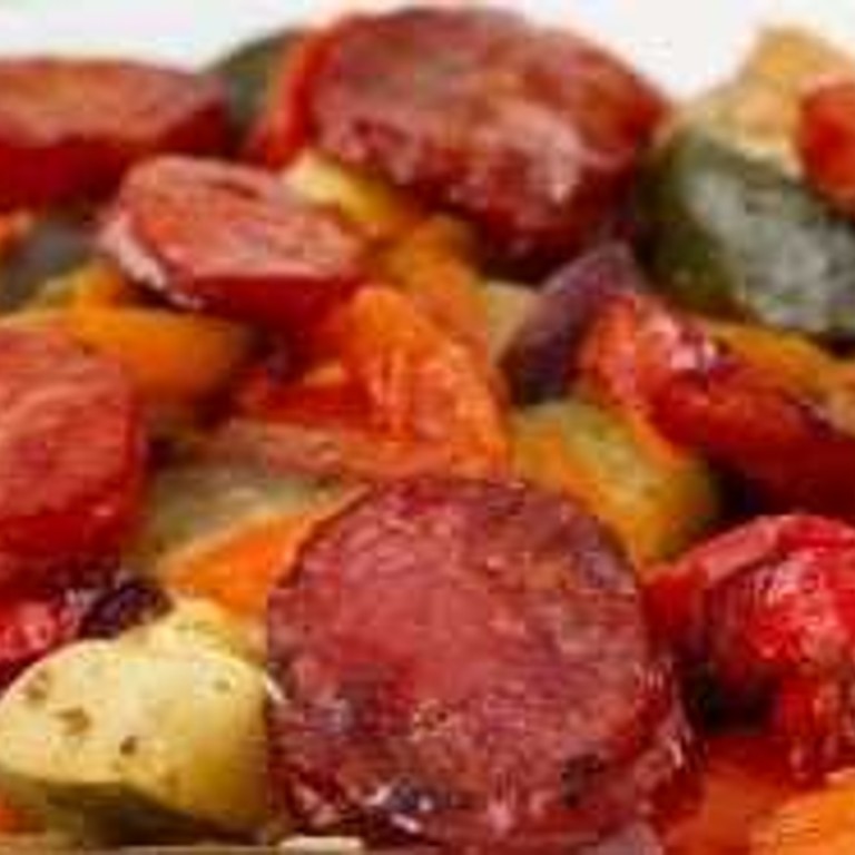 Courgettes au chorizo (Cookeo)