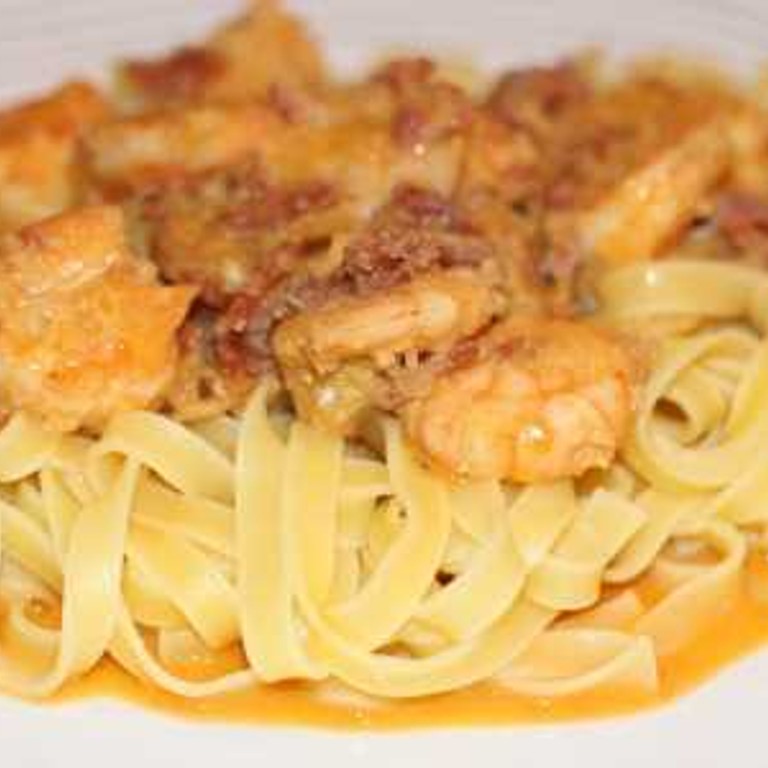 Crevettes au chorizo (Magimix)