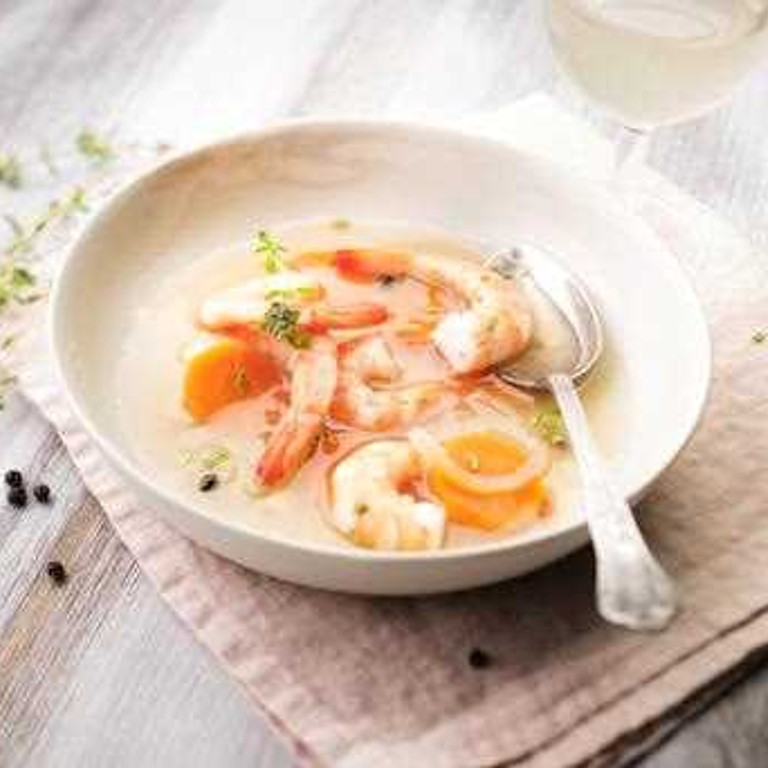 Crevettes au court bouillon (Cookeo)