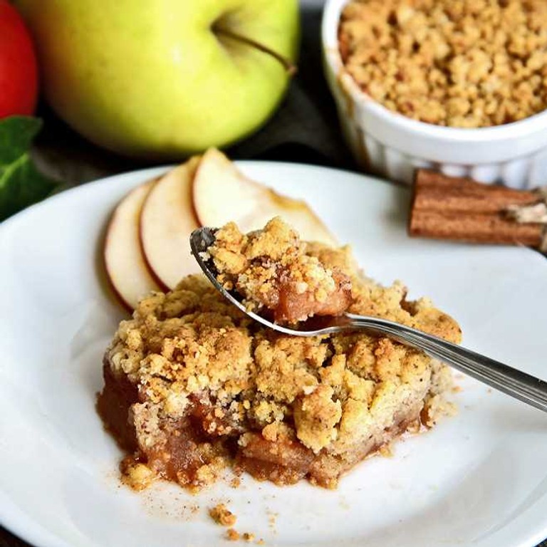 Crumble de pommes aux flocons d'avoine (Cookeo + Extra Crisp)