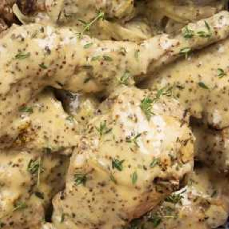 Cuisses de lapin à la moutarde (Super U)