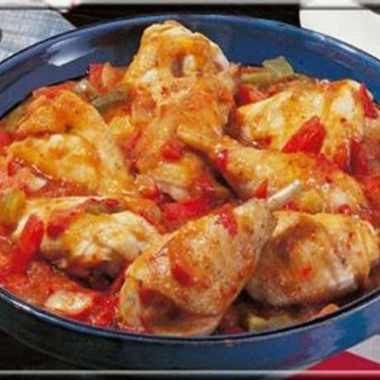 Cuisses de poulet basquaise (Cookeo)