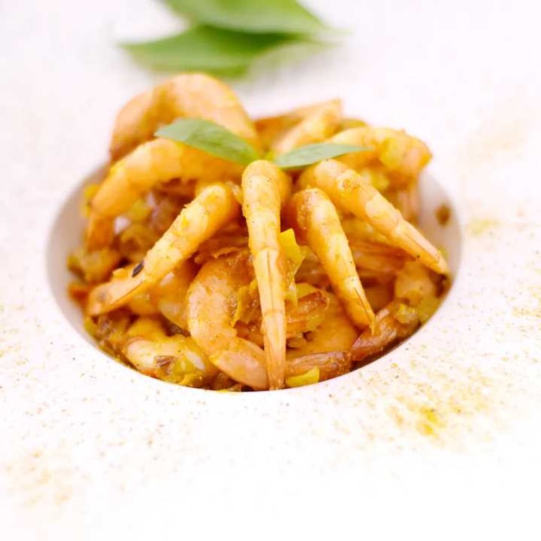 Curry de crevettes