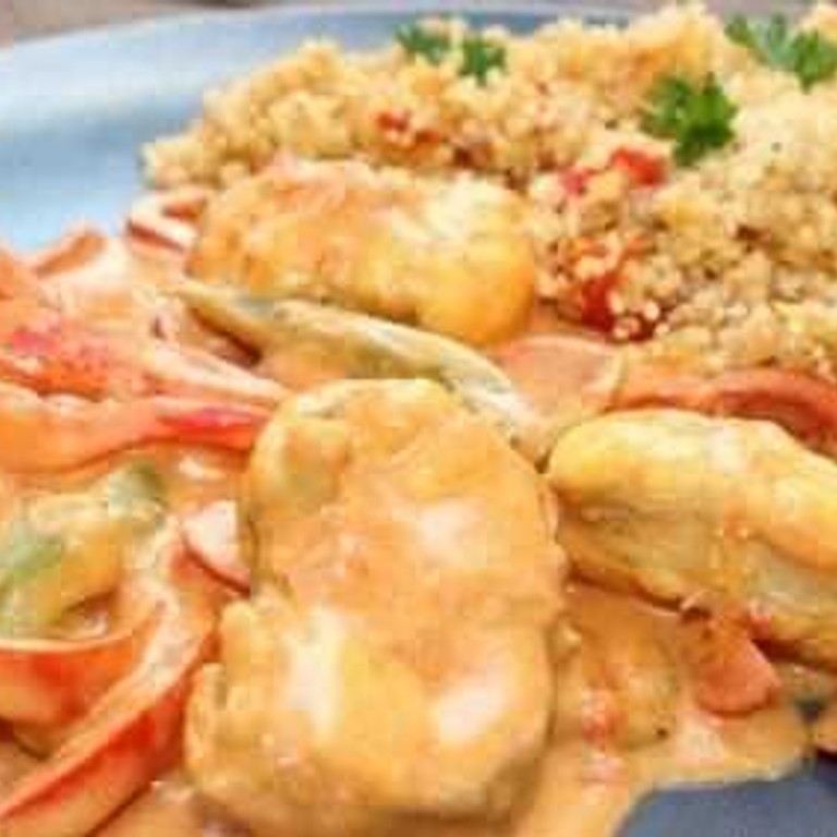 Curry de lotte (Cookeo)