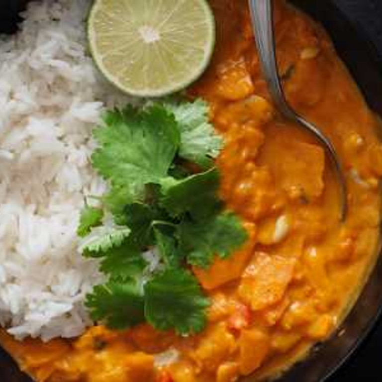 Curry de patates douces (Magimix)