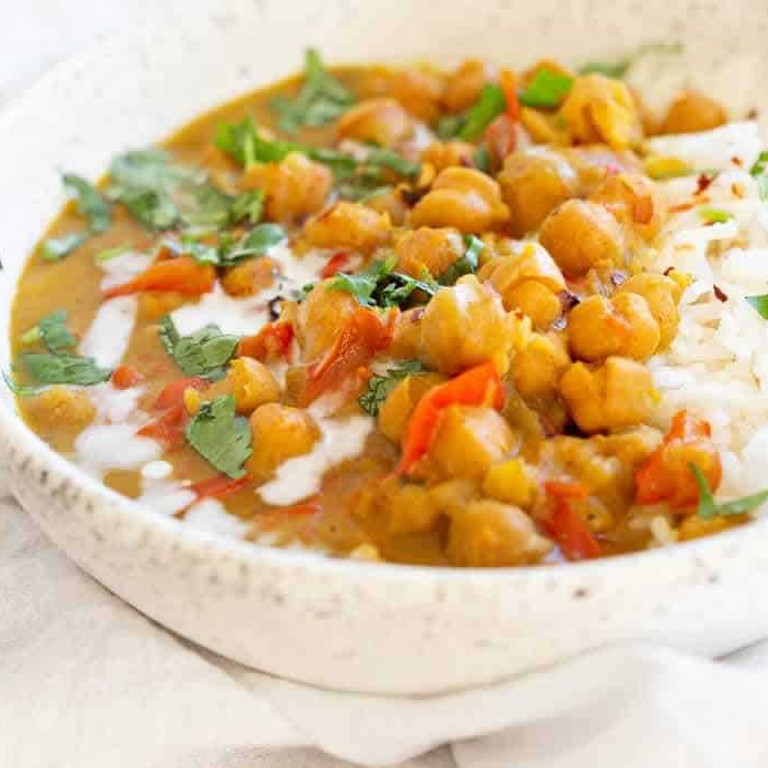 Curry de pois chiches (Cookeo)