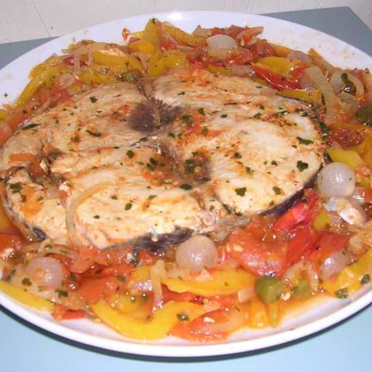 Darnes de thon à la Catalane (Cookeo)