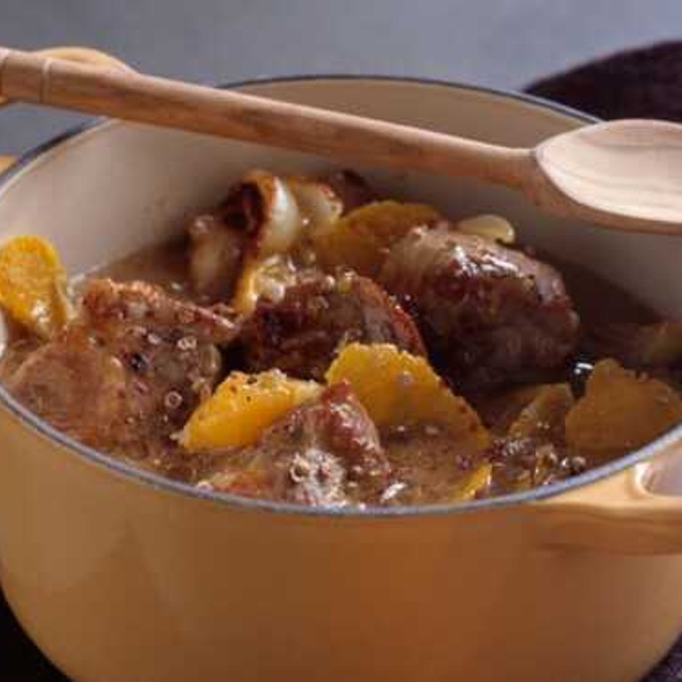 Echine de porc à la bière