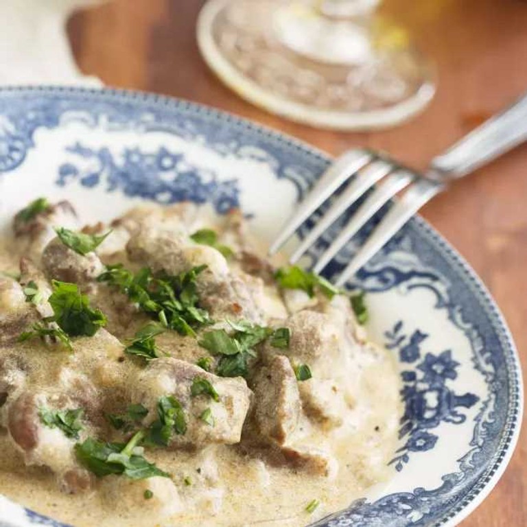 Emincé de veau à la zurichoise