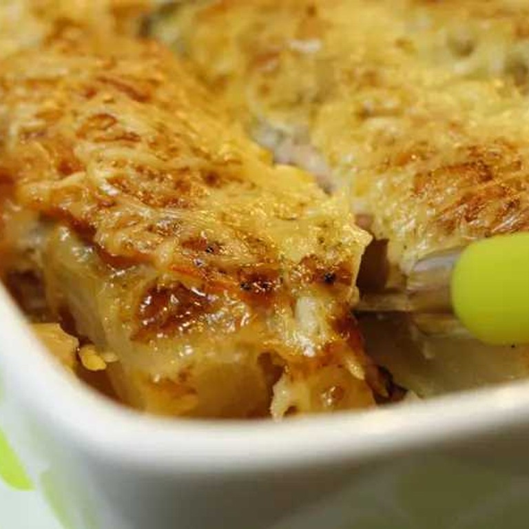 Endives gratinées au saumon