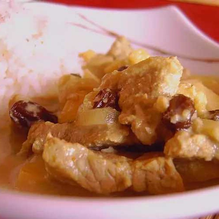 Escalopes de veau au curry