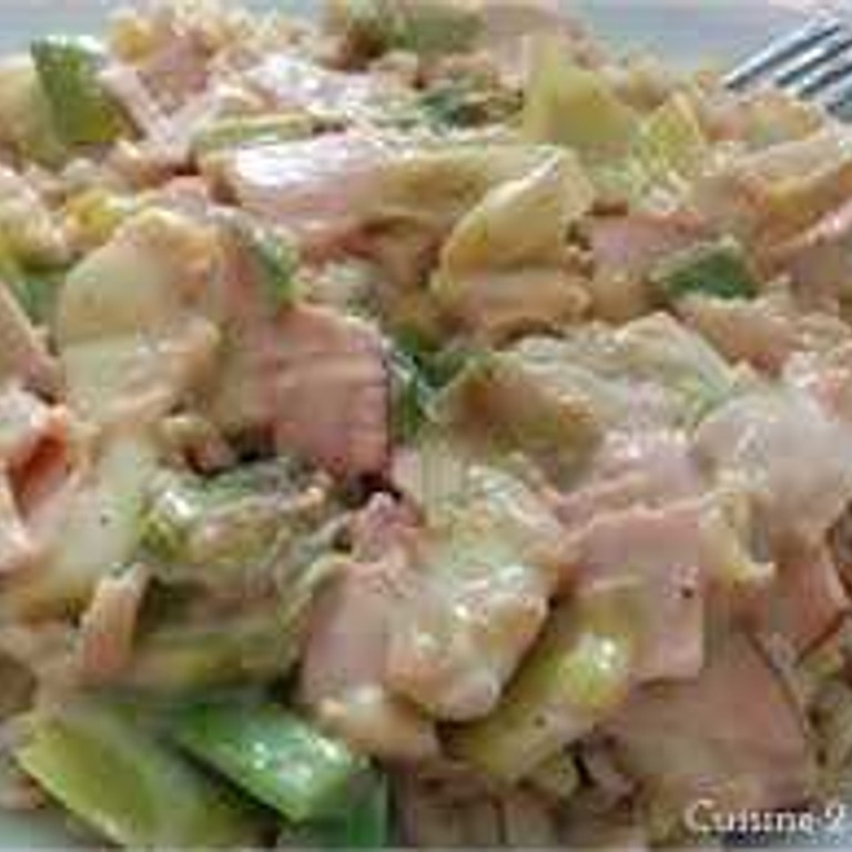 Filets de dinde aux poireaux et blé (Cookeo)