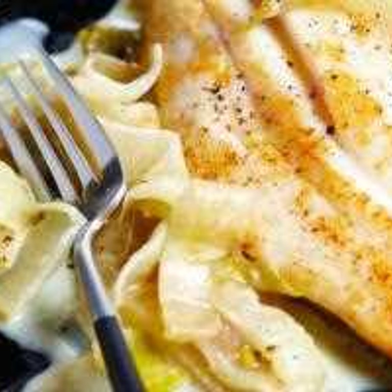 Filets de limandes aux endives